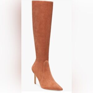 Elegant Tan Knee-High Women's Boots